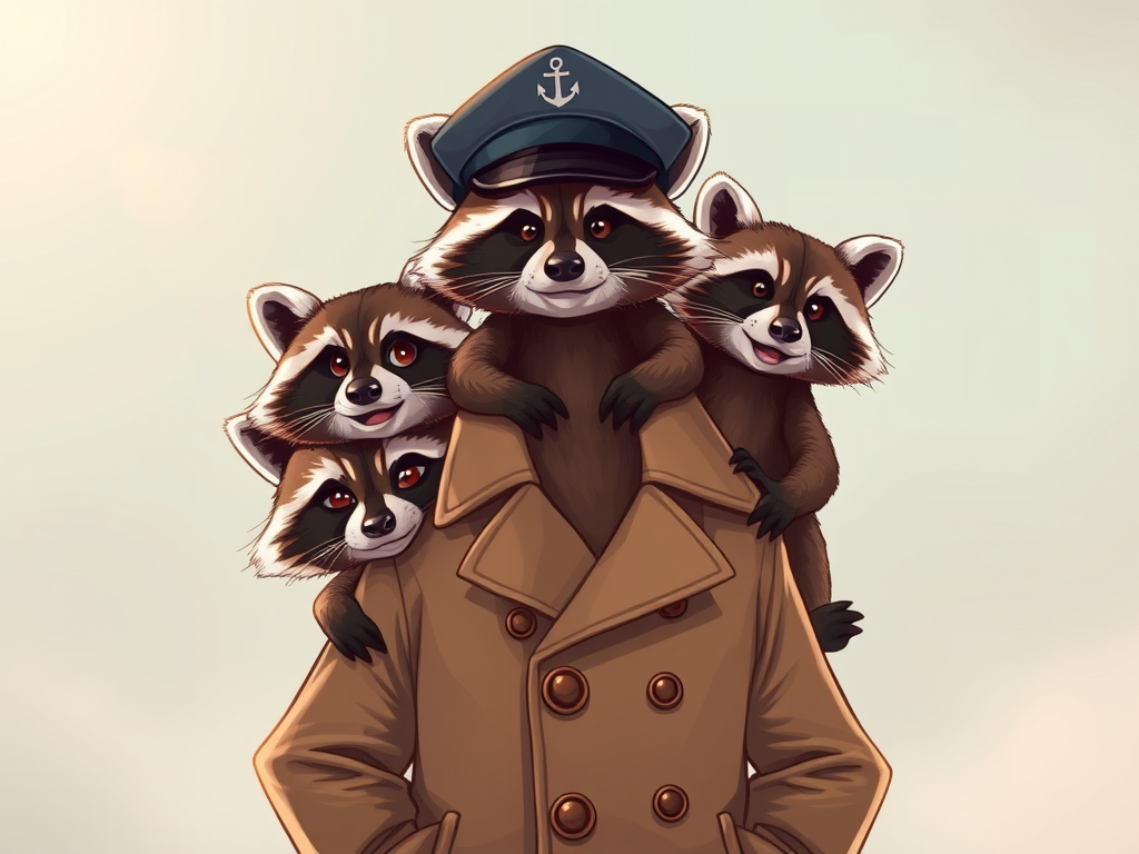 3-raccoons-standing-on-shoulders-of-raccoon-below-with-bottom ...